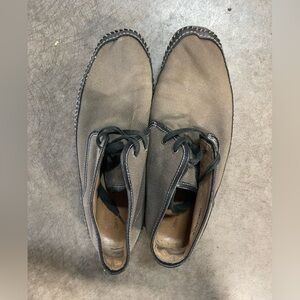 John Varvatos Star USA Chukka Boots Canvas F1513M1B Tan Men’s Size 11.5 M